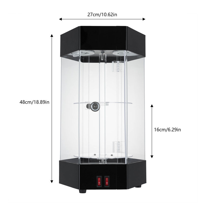 18.89'' H x 10.62'' W Acrylic Display Case