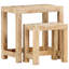 Tables gigognes en verre Ninad