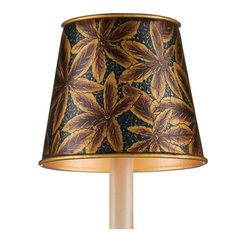 Castagno Empire Lamp Shade, Gold/Blue