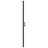 VidaXL Shower Door 39.4" x 70.1" Half Frosted Tempered Glass-82829093