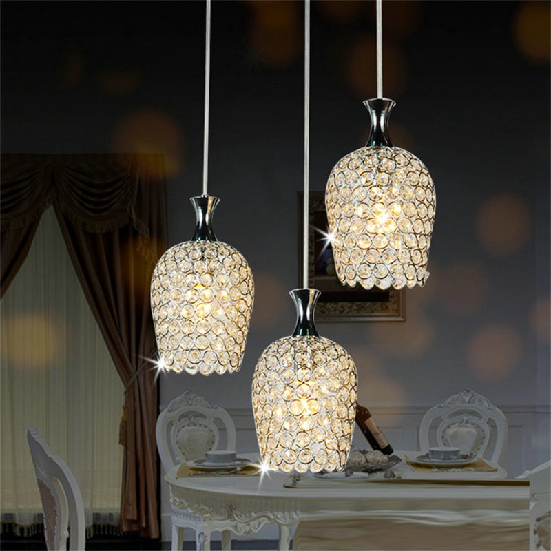 3 - Light Sliver Kitchen Island Pendant