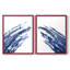 Indigo Arch I - reproduction encadrée de qualité supérieure - prête à être accrochée - aucun clou requis - aucun clou requis-1885961985-1885962043