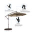 Parasol en porte-à-faux 10 pi Anasa-1509398616