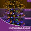 Arbre de Noël enneigé 6 pi avec 11 modes d'éclairage-179618107