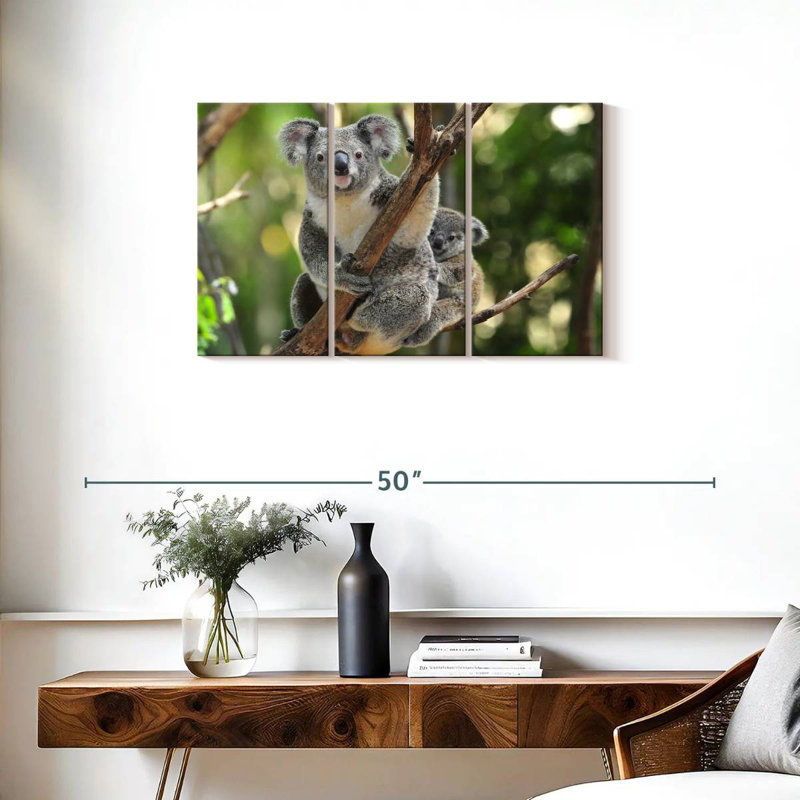 Brampt Australian Koala Bears, 20" H x 33" W