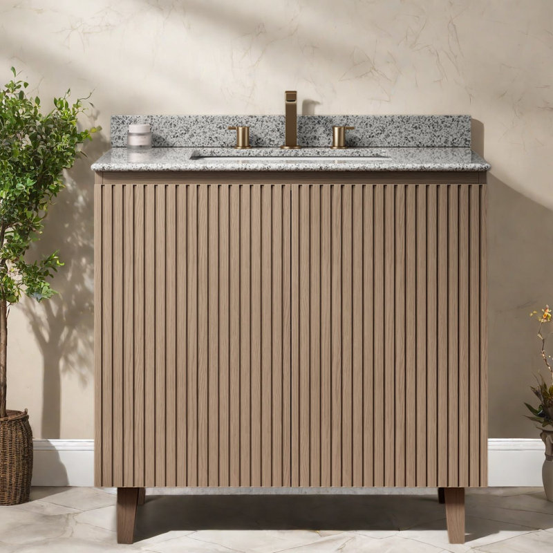 Meuble-lavabo avec rangement, 35.83