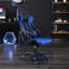 Fauteuil inclinable et ergonomique inclinable en similicuir