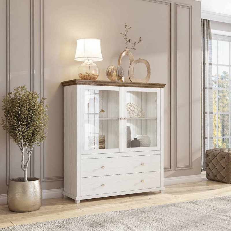 Lyndsay Display Cabinet, Abisko Ash