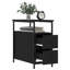 Bourkelands 30cm W Iron Bedside Table-2103529914-2126190057