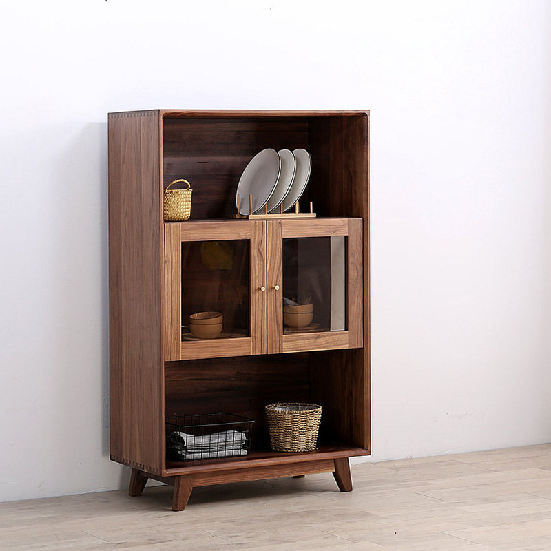 Buffet simple en bois massif