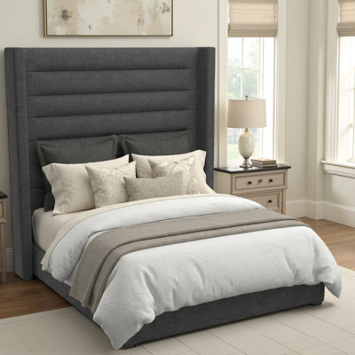 Lit plateforme tapissier Decost