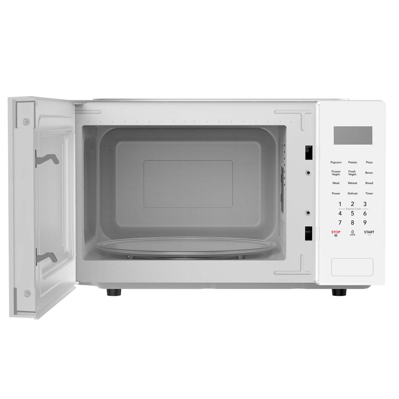 Frigidaire, 0.9 Cu. Ft. Countertop Microwave Oven, White, White