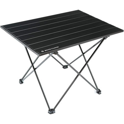 Table de camping portative en aluminium ultralégère Table de plage pliante pour le camping
