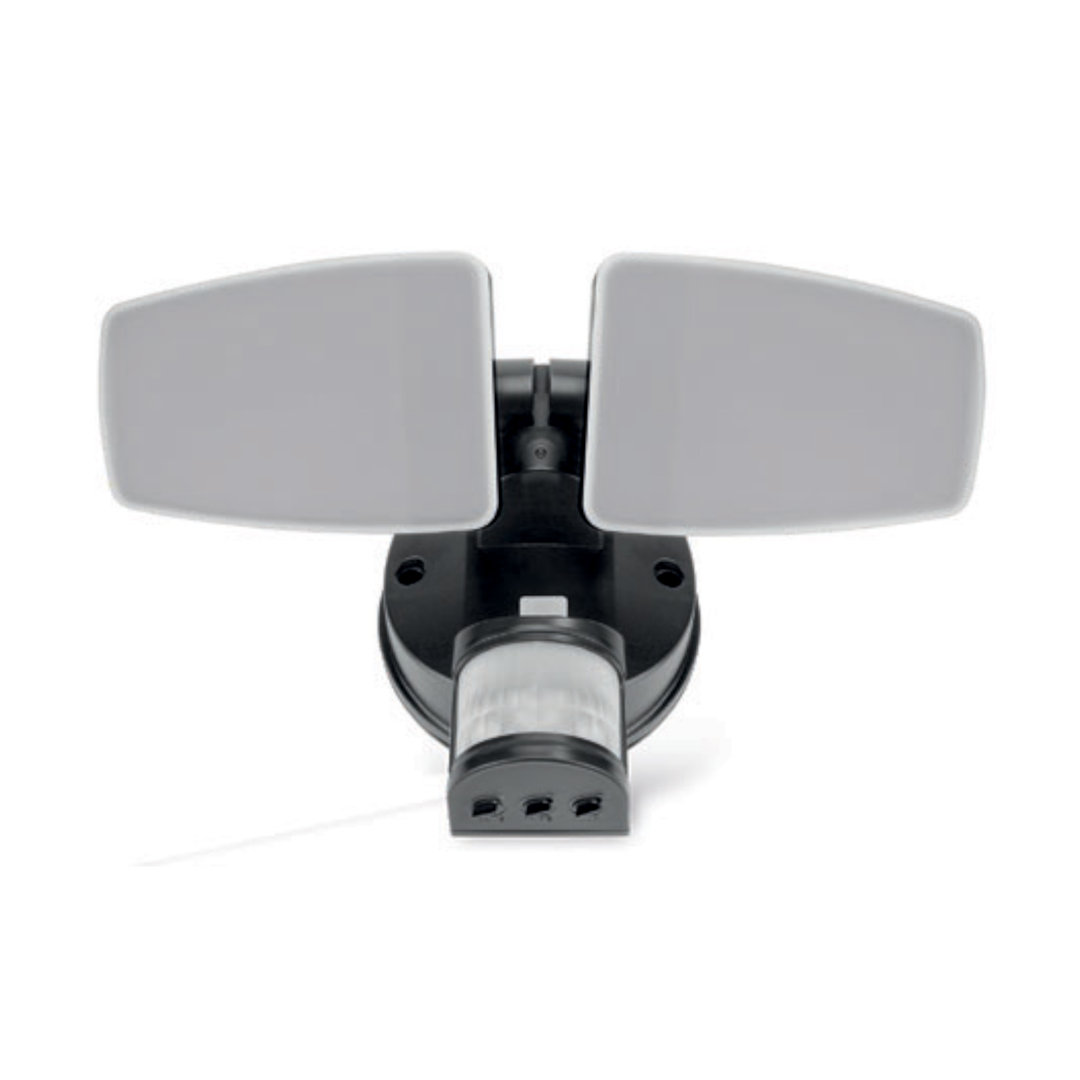 YourHome Solar Matte Black Low Voltage Integrated LED Flood Light