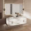 Ensemble de meuble-lavabo double mural 60 "Geneva-1506509367-1559782673