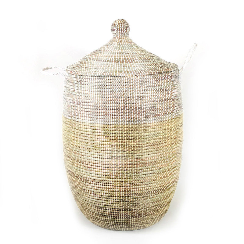 Panier deux tons, H 30 po x l 30 po x P 15 po