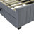 Velvet Upholstered Platform Bed with Trundle-106492948-112511389