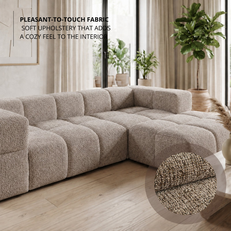 3 Seater Sectional, Right Hand Facing