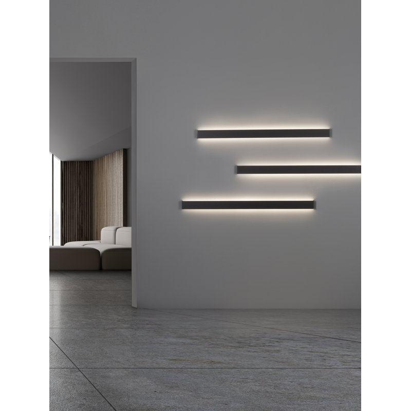 Aluminium LED Flush Mounted Sconce