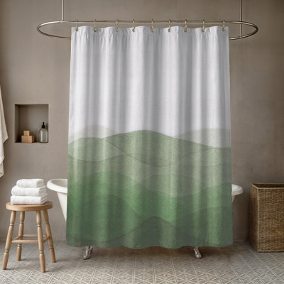 Rideau de douche simple Perine