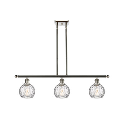 Luminaire suspendu linéaire à 3 lumières pour îlot de cuisine Cindi