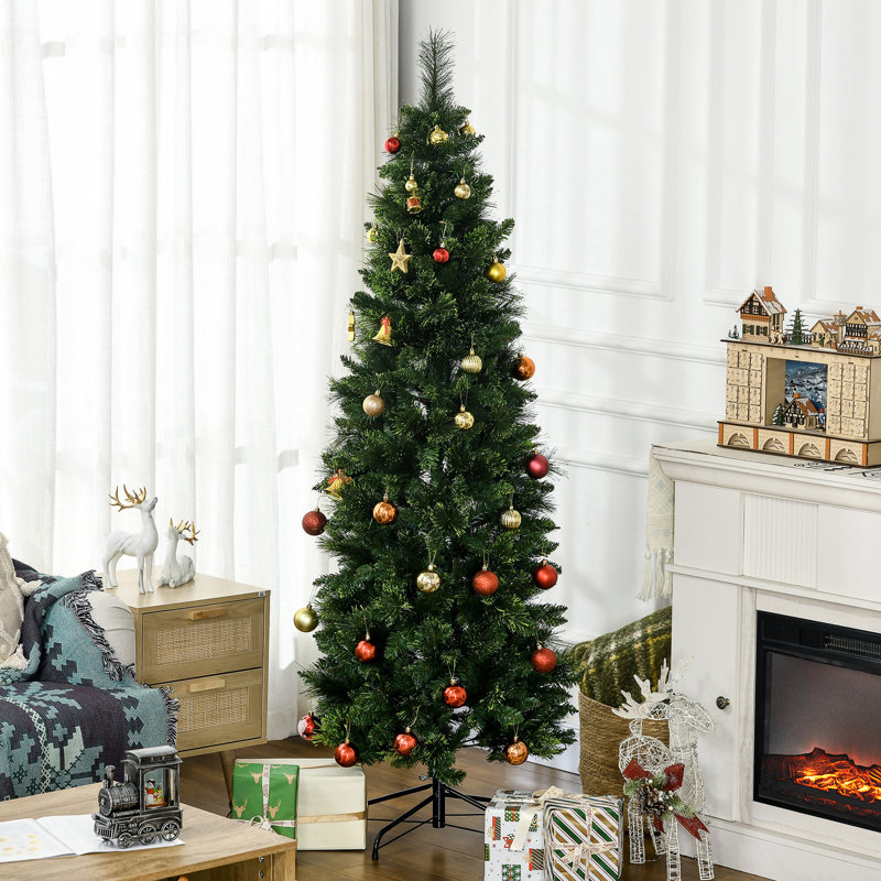 Grand sapin de Noël artificiel avec 618 branches, 6'