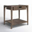 Table de bout en bois massif avec rangement Viguerie