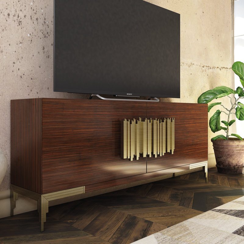 TV Stand for TVs up to 70", Matte