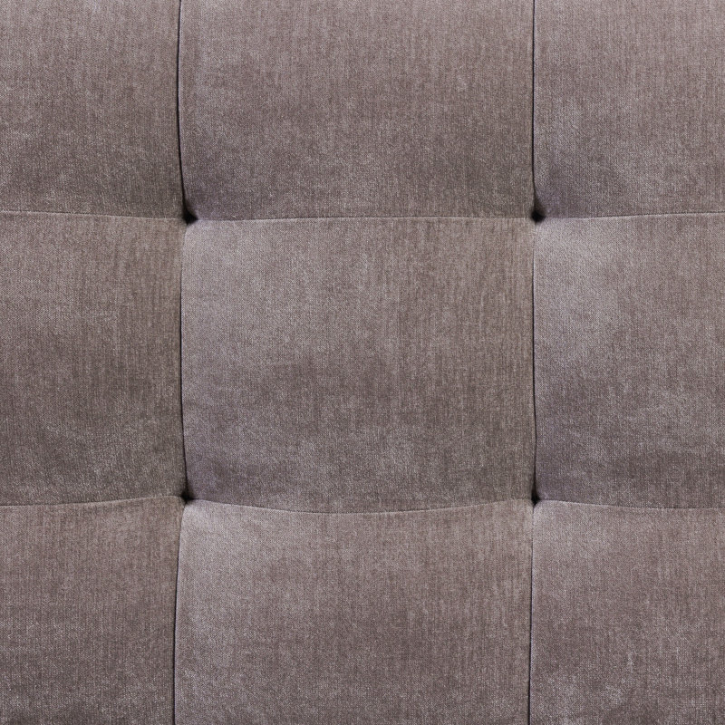 Bolton 100" Tufted Velvet Sofa, Willow Brown