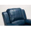 Fauteuil inclinable en cuir Charlotte en cuir avec fonction coulissante et inclinable Charlotte pour un confort ultime