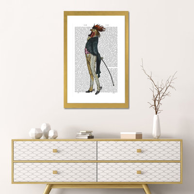 «Cockerel with Spurs» par Fab Funky - impression d'art graphique