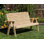 Banc de jardin en bois Crossback