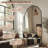71" X 32" Diamond-Shaped Full Length Mirror, Black Aluminum Frame, Wall-Mounted, Leaning, Or Free Standing Modern Floor Mirror For Bedroom, Living Room, Or Bathroom-94327397-94327393