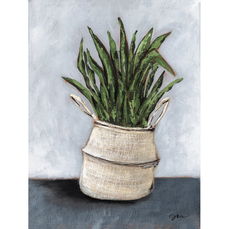 «Snake Study» par Julie Norkus - reproduction d'art sur toile tendue, H 30 po x l 20 po x P 1,25 po