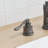 Widespread 2-handle Bathroom Faucet with Drain Assembly