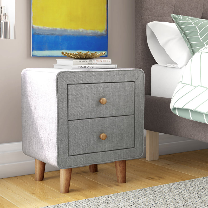Martinstown 2 - Drawer Nightstand, Gray