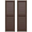 Builders Edge, panneau central cathédrale sur mesure, volets à persiennes ouvertes-96268913-96268918-96269351