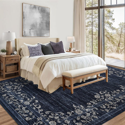 Floral Area Rug