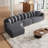 131.1-Inch Chenille Sectional Sofa Set-507547998