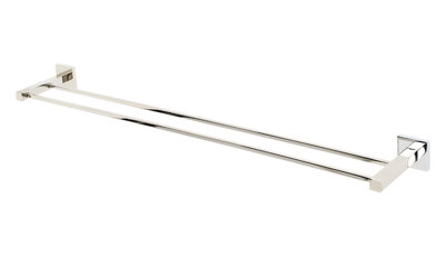 2 Double Wall Mounted Towel Bar