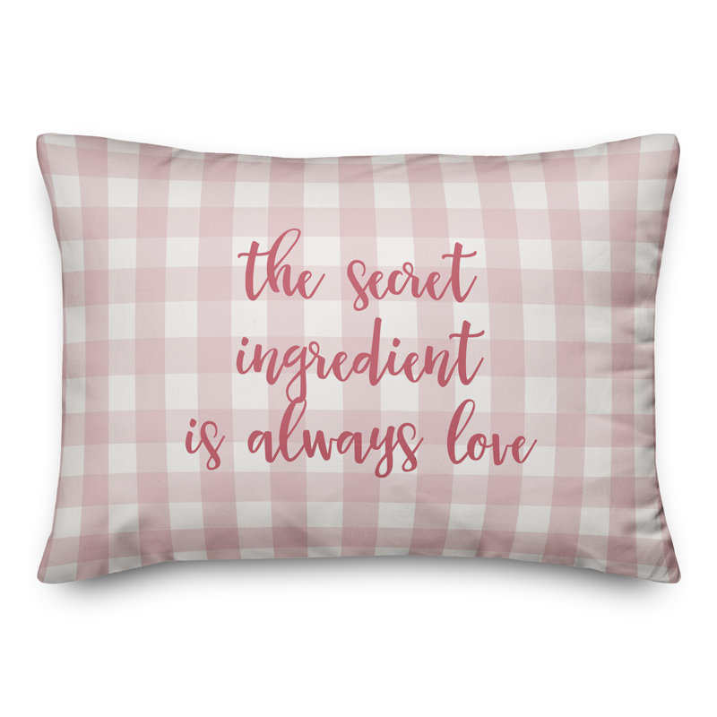  Coussin The Secret Ingredient EST Always Love, Rose