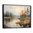 Black Floater Framed