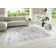 Chameis Short Pile Design Grey/Pink/Blue Rug