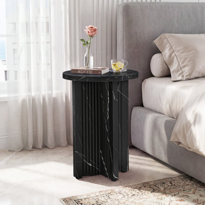 Marble Top End Table