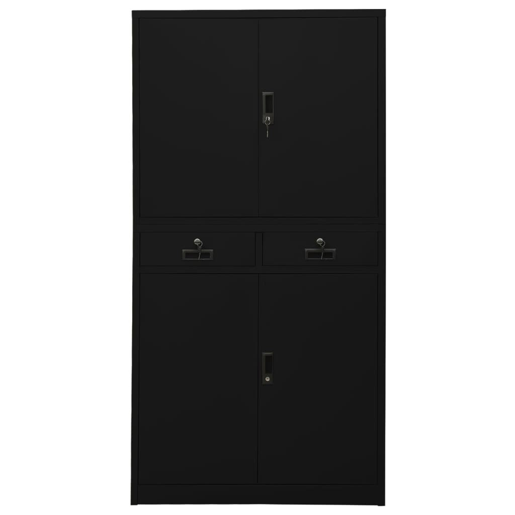 Filing Cabinet Storage Metal Cabinet with Shelves for Office Steel Inbox Zero 