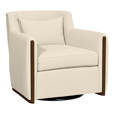 Fauteuil pivotant rembourré Thom Filicia Home
