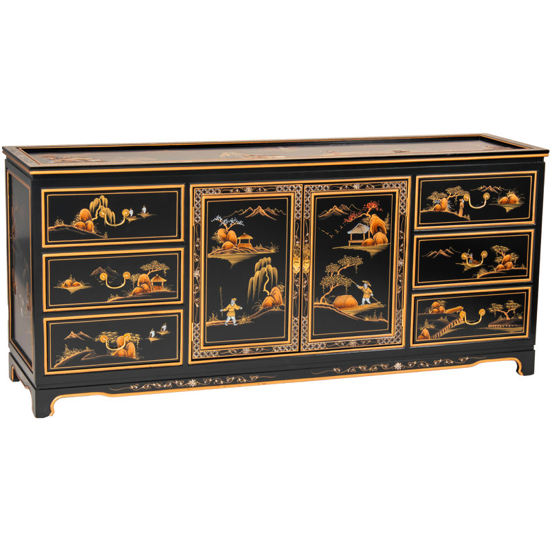 32" H x 72" W Combo Dresser