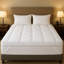 Extra Deep 700 GSM Mattress Topper Microfiber 5cm Box Stitched Breathable And Hypoallergenic-425982081