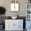 Anguiano 1230mm Single Bathroom Vanity with Vessel Ceramic Basin