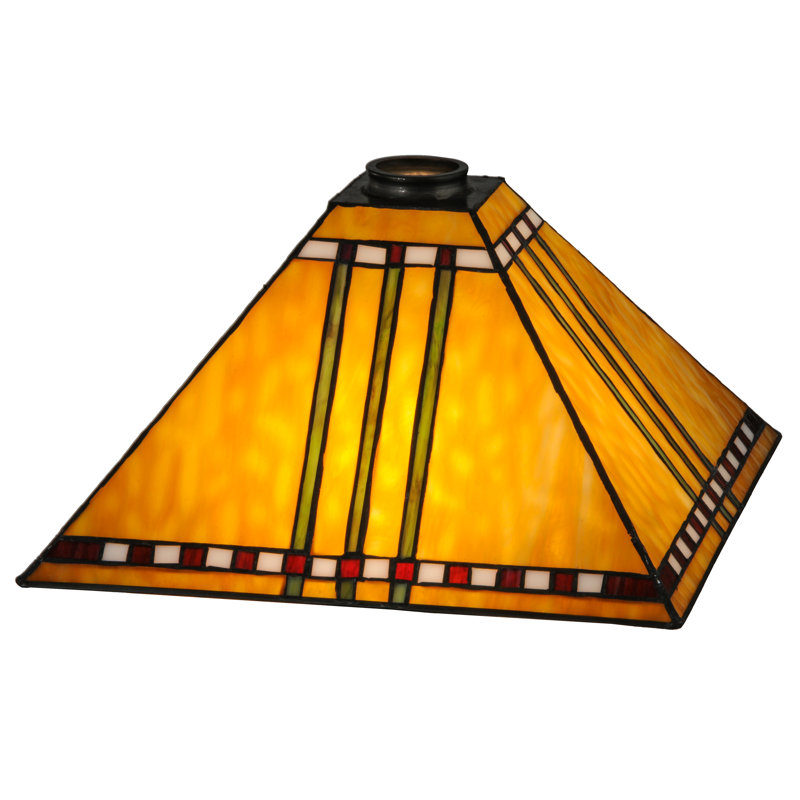 Prairie 7'' H Glass Novelty Lamp Shade